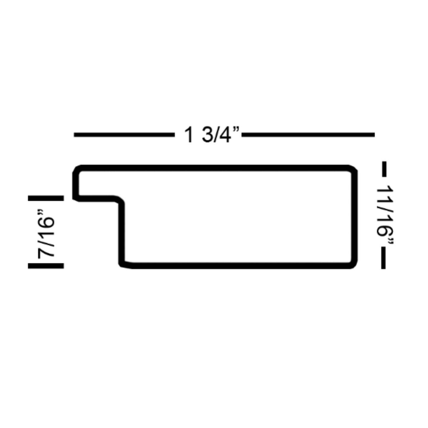 Wide Custom Size Picture Frames. Affordable Quality 1-3/4". Any Size up to 24 x 36". Plexiglass & Backing Included. 6 Colors. Free Shipping