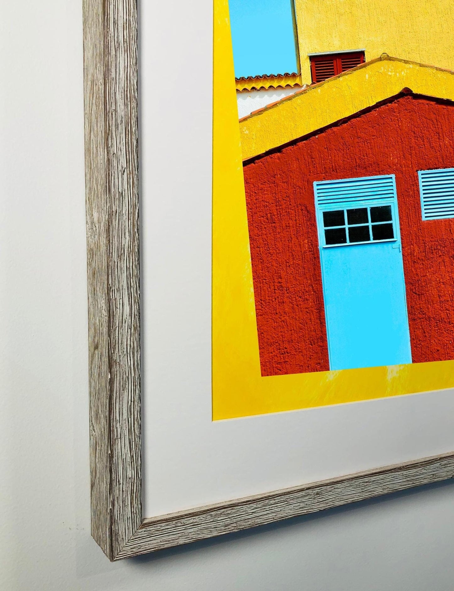 Drift Wood Beach House Picture Frame. Rustic Distressed Solid Wood. Custom Sizes. 4 Colors. Plexiglass and Backing Option. Free Shipping