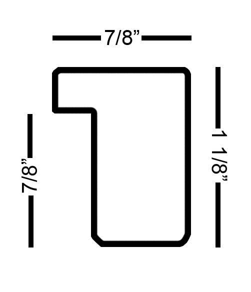 Matte Black Slim Solid Wood Picture Frame. Includes Acrylic Plexiglass & Foam Core Backing. Custom Sizes. Free Shipping