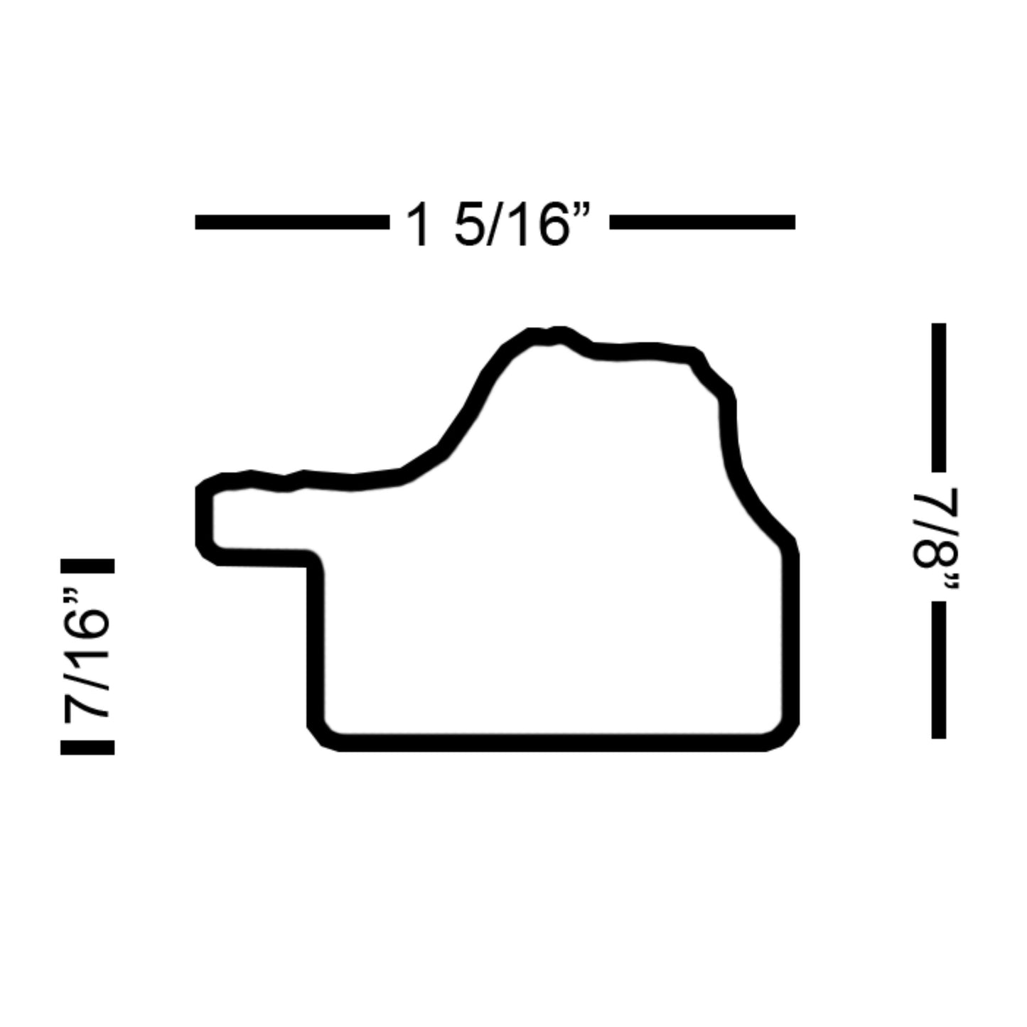 Gold Scrolled Traditional Ornate Picture Frame. 1-5/16" Wide. Custom Sizes Available. Gallery-Grade Plexiglass & Backing Option Available.