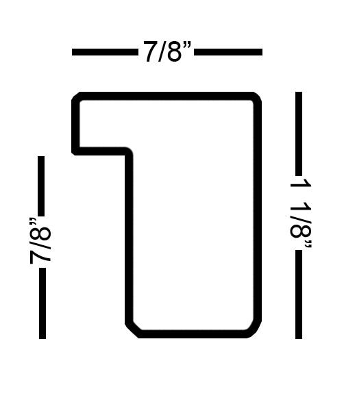 White Slim Picture Frame. Solid Wood. Custom Sizes Available. Includes Acid Free Mat, Acrylic Plexiglass, & Foam Core Backing. Free Shipping