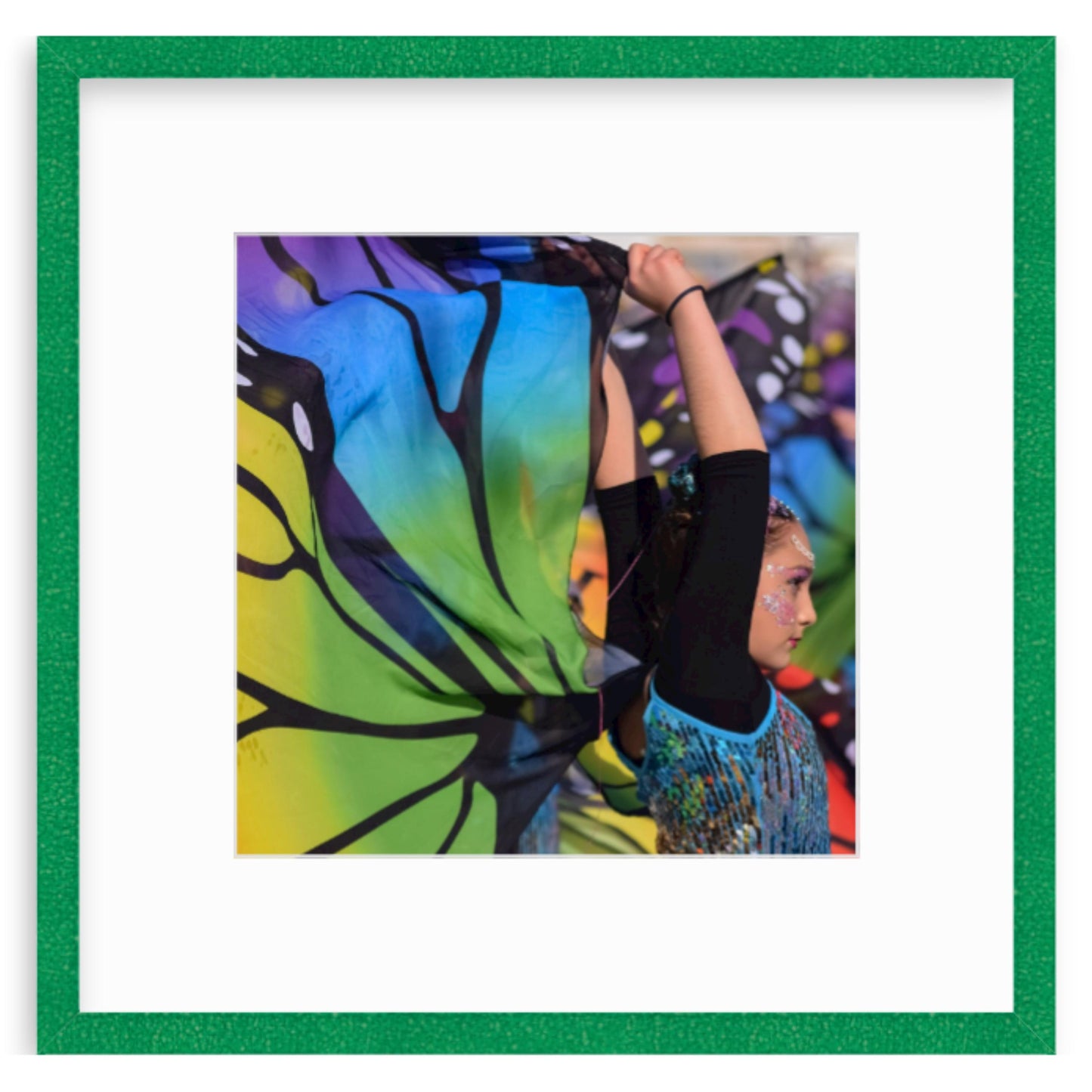 Carnival Colors Picture Frame. 12 Colors. Includes Clear Acrylic, Mat, Backing & Hanging Hardware. Custom Sizes. Free Shipping. 25% OFF SALE