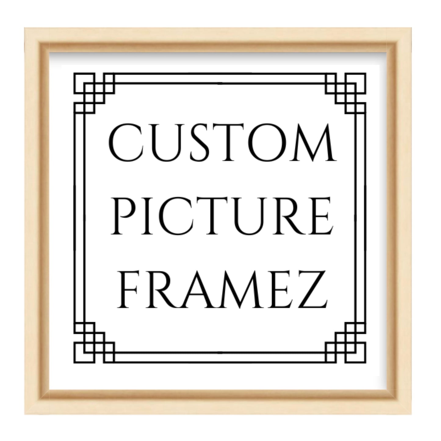Affordable Light Oak Canvas Floater Frame-Fits Canvas up to 1-1/2" Tall. Custom Sizes Available. Hardware Incl. Free Fast Shipping. USA Made