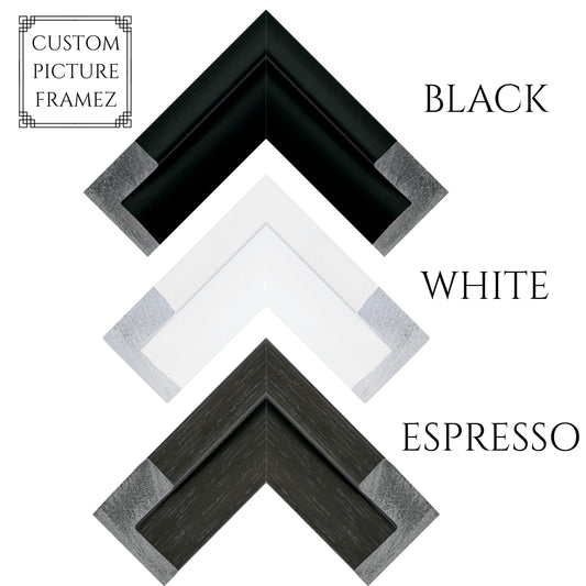 Affordable Canvas Floater Frames-Fits Canvas up to 1" Tall. Custom Sizes Available. 3 Colors. Hardware Incl. Free Fast Shipping. Made in USA