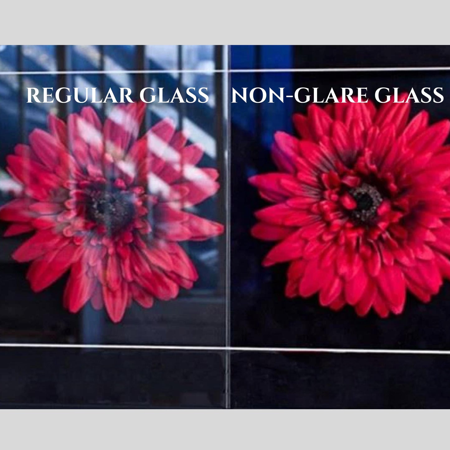 Non-Glare Glass Sheets-Custom Sizes. Art Gallery Quality 2.5mm/.098″ Tru Vue. Picture Frames, Crafts, and DIY projects. Made in USA.