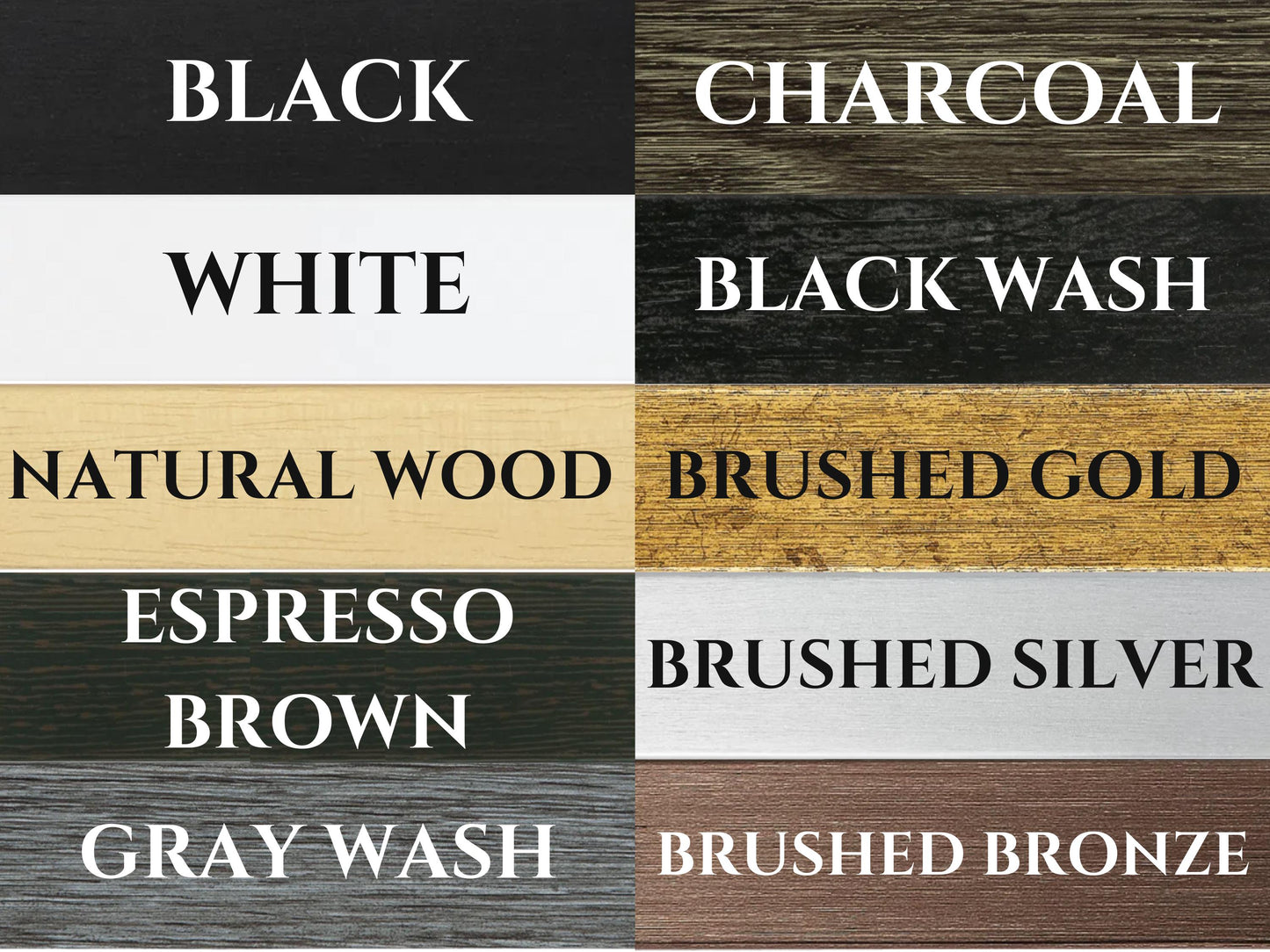 Great Price! Made to Measure Custom Picture Frames. 10 Colors. Includes Plexiglass, Backing & Hanging Hardware. Fast Free Shipping.Oversized